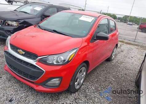 2019 Chevrolet Spark Ls Cvt z USA, uszkodzony, nr VIN KL8CB6SA6KC724687